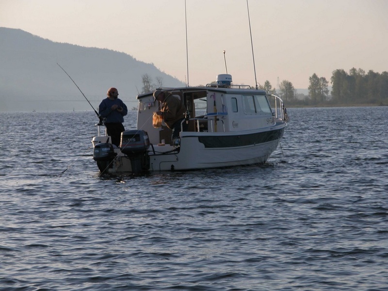 (Primative)
Steve & Mike on Shearwater
early Sat. morn