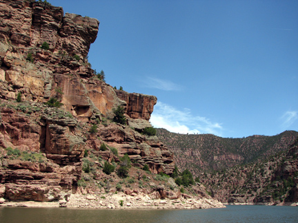 Profiles in the canyon walls