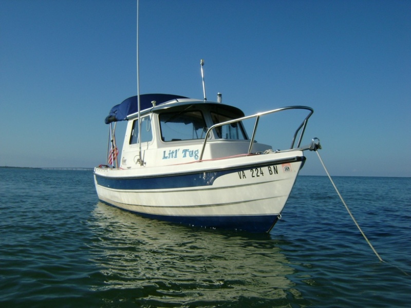 Proudly at anchor