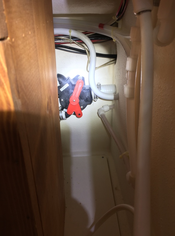 Pumpout Macerator Valve