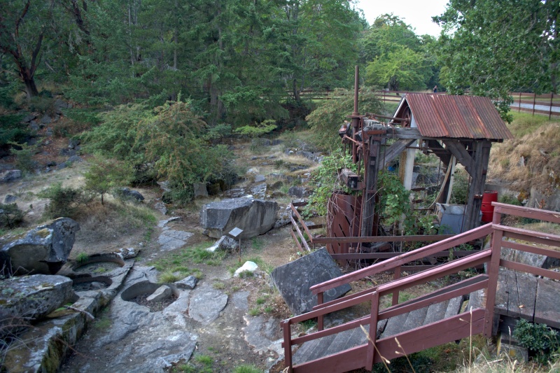Puplstone quarry on Newcastle Island
