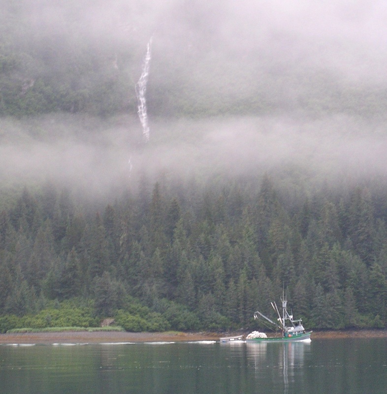Purse seiner in Jack Bay, PWS