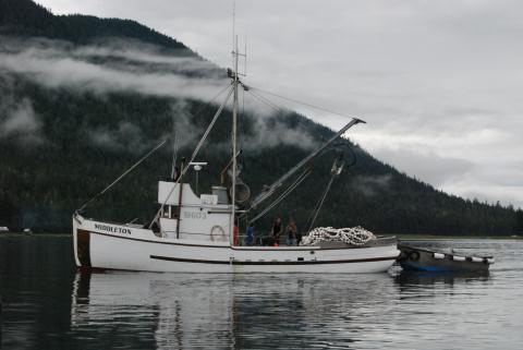 Purse Seiner, Wrangell Narrows, Petersburg, Alaska