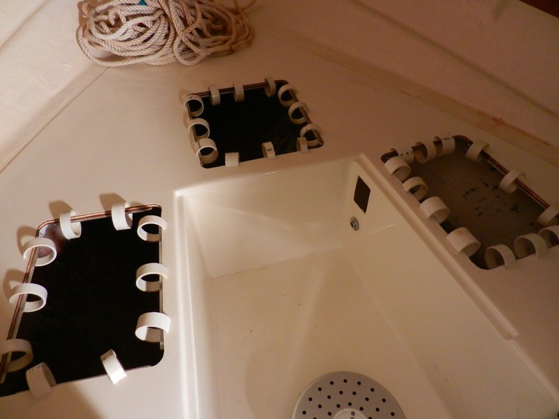 PVC makes GREAT (cheap) clamps