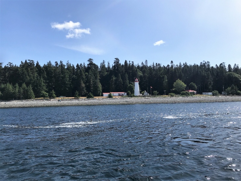 Quadra Island Lighthouse at Cape Mudge