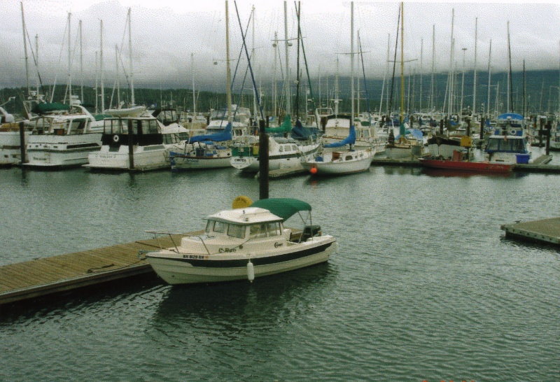 (R/J): C-Run at the John Wayne Marina, Sequim.