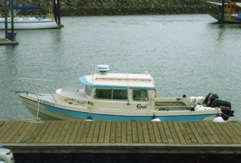 (R/J): Hunky Dory at the John Wayne Marina, Sequim.