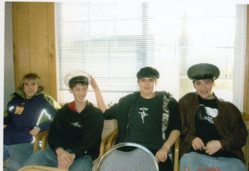(R/J): Nick (Luna C), Lance (Scooter), James (Susan E) & Austin (Daydream).