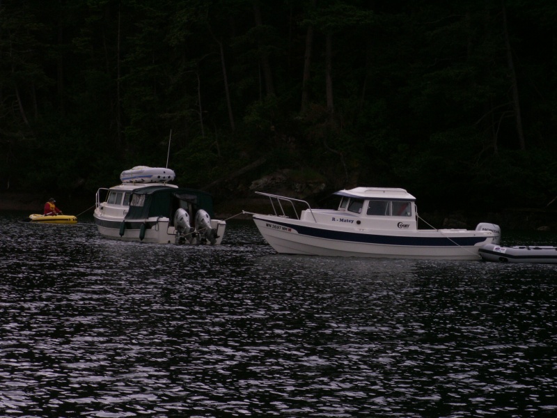 R-Matey and Halcyon at Matia Cove 6-9-07