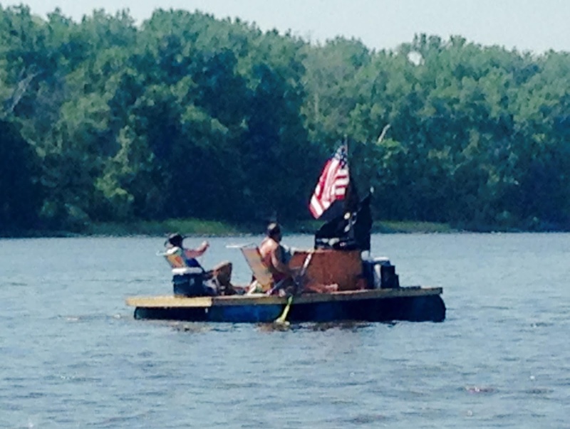 Raft on the Hudson