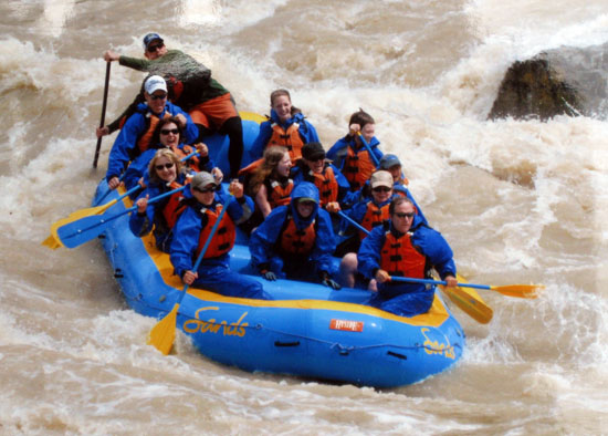 rafting