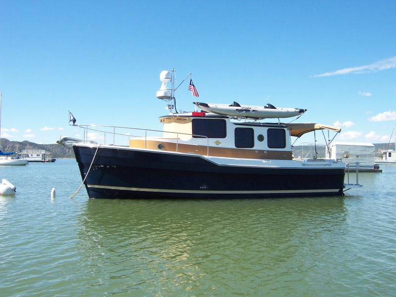 Ranger 29, Spirit of Gratitude moored at Two Rivers Marina