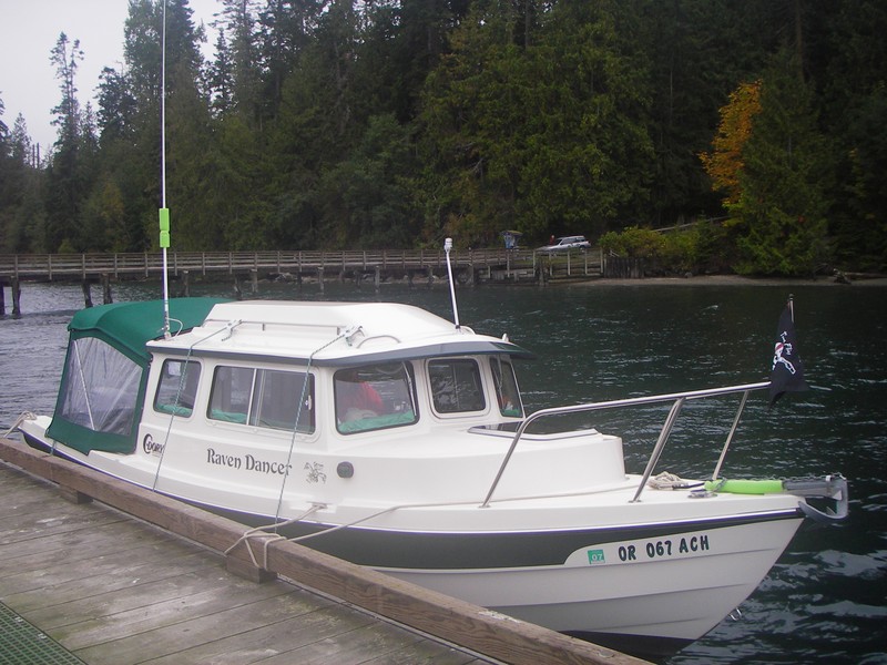 Raven Dancer at the SBSP dock for the CBGT-07.