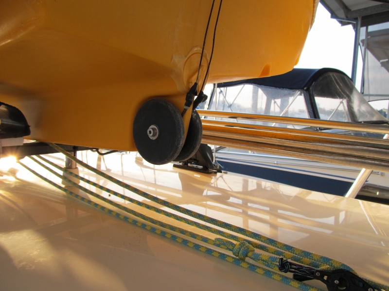 rear wheel detail with added haul cable