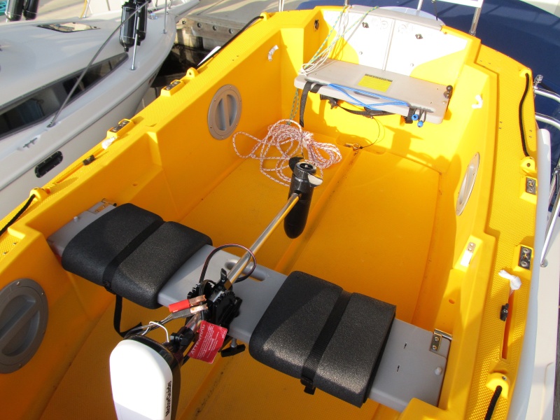 rearward view of interior space