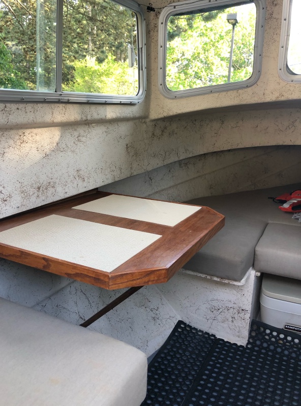 refinished table