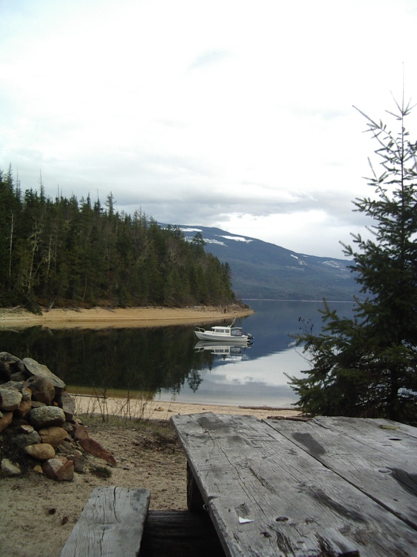 Refuge Bay, Adams Lake