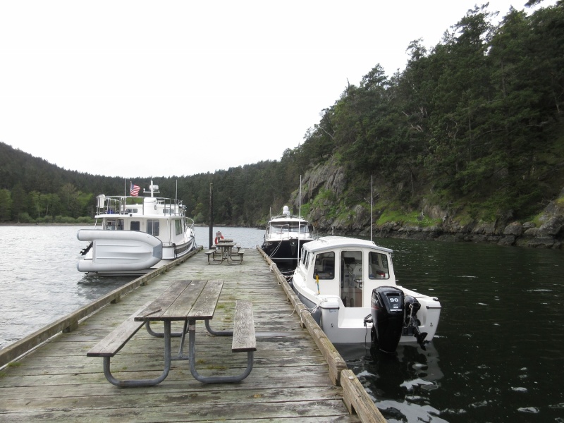 Reid Harbor dock Saturday afternoon