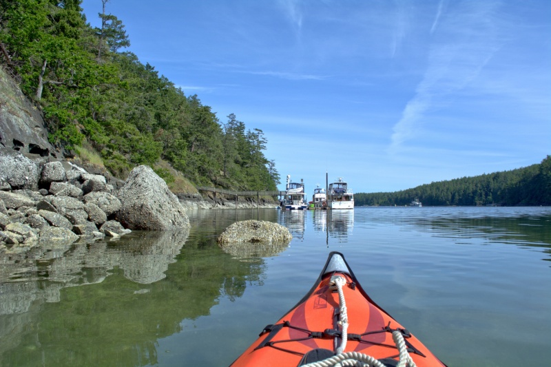 Reid Harbor state park dock