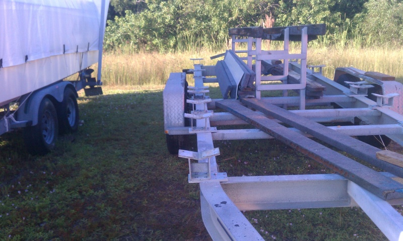 Relocated bunk brackets
