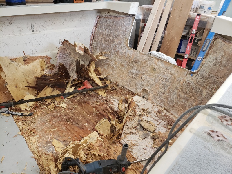 Removing core