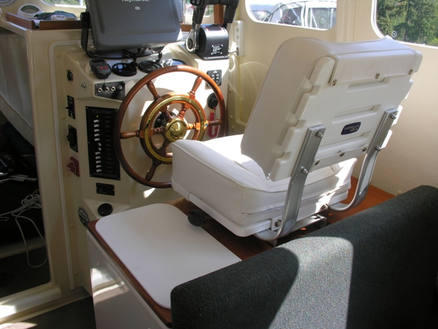 Revised Driver seat and storage area