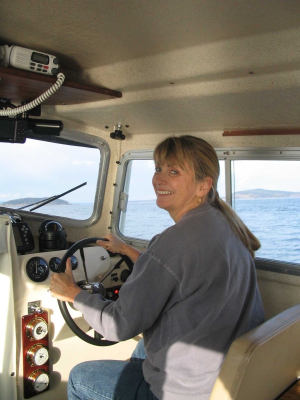 (rhys) Marg at the wheel