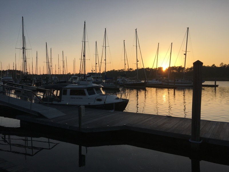 river dunes sunset