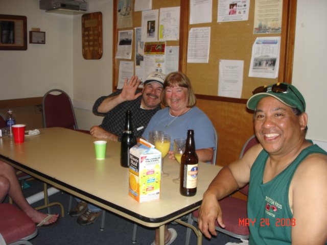 Rob of MASTER MARINE
Patty (DAYDREAM)
Peter (C-DANCER)