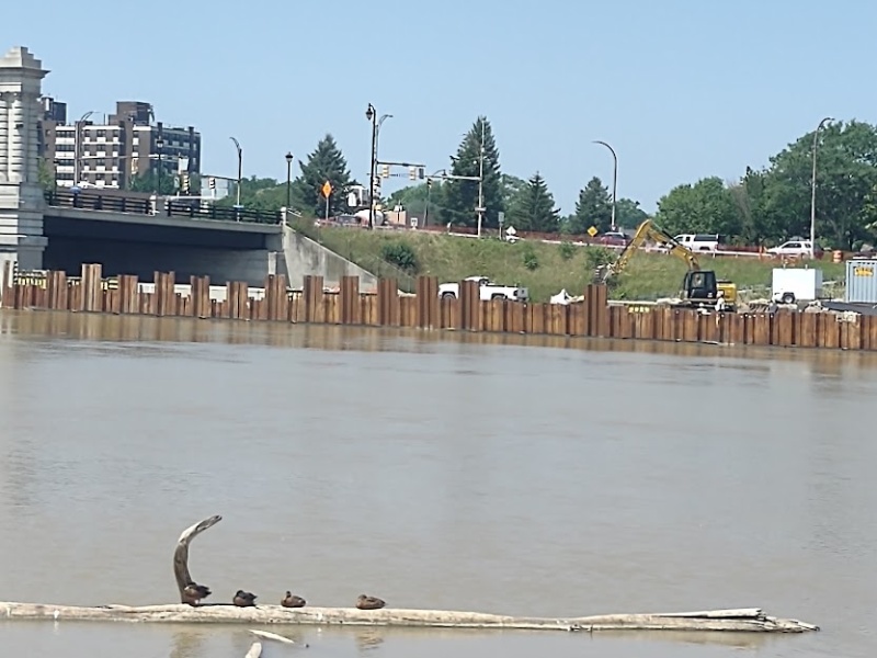 Rochester Cornhill Landing under re-construction 2021-2024