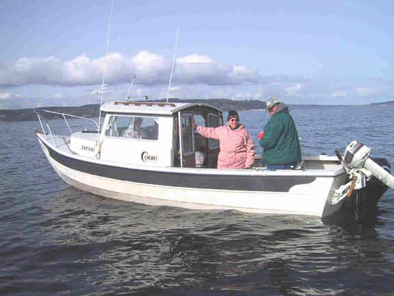 Roger & Beth on the Sensei.JPG