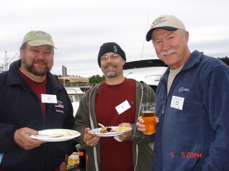 Ron (MEANDER) 
Carl aka Sarge (GIGI) 
 Russ aka Sportner 
    (TRAVELER)