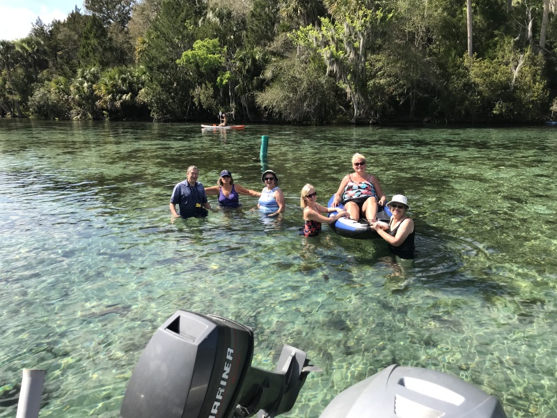 Rosanne Kayaking among some of the other C-Brats