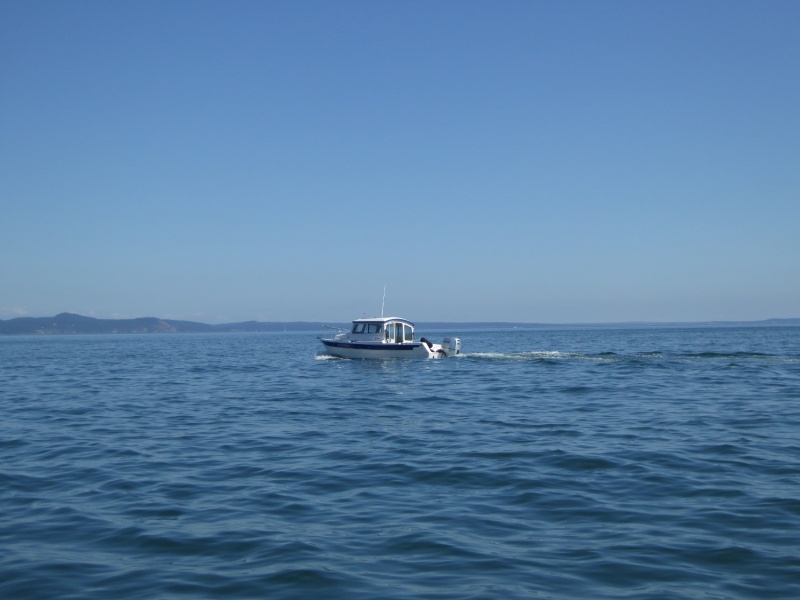 Rosario strait turned out to be flat calm