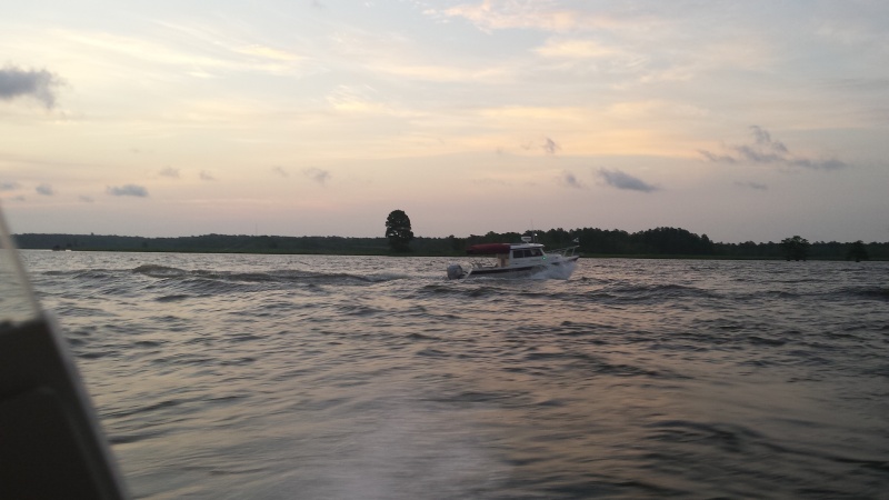 Rough ride home from the Chicohominy