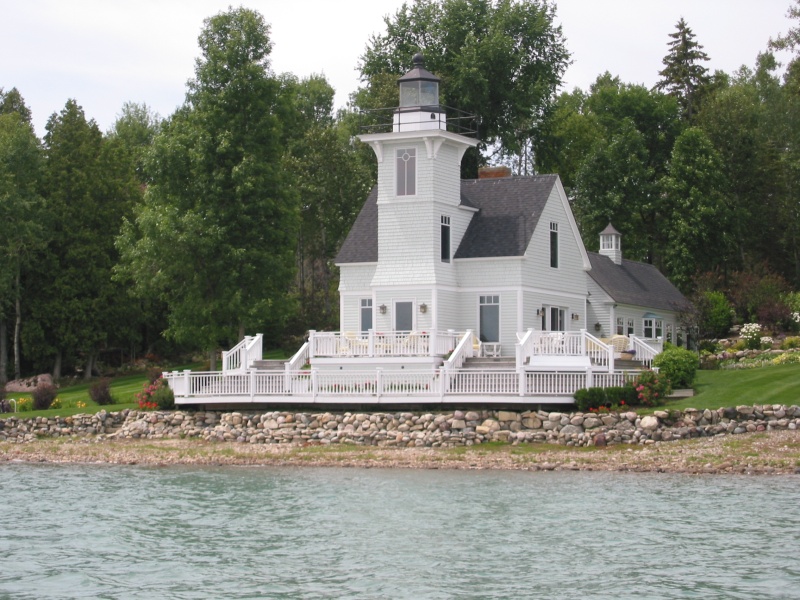 Round Island, Lighthouse turned into a personal residence.