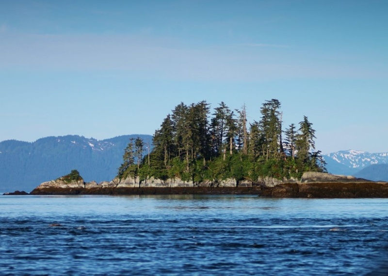 Round Islet outside of Endicott Arm entrance