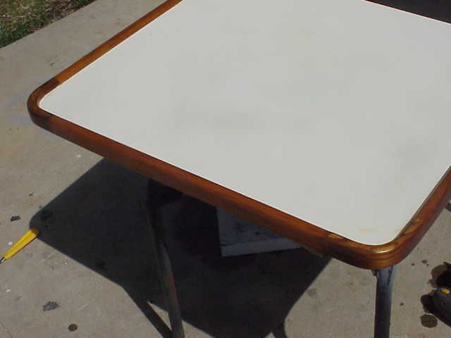 Rounded table corners