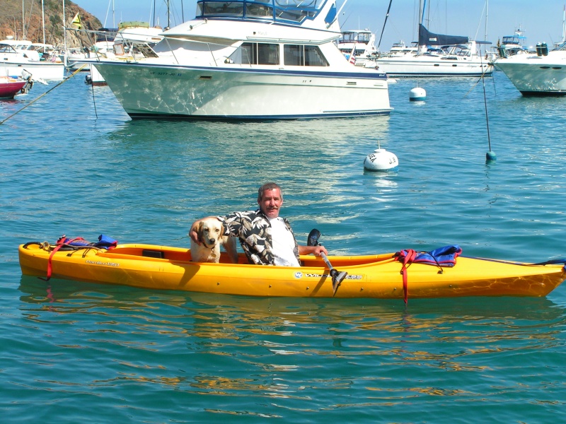 Roy and family member from Water Lillie at the Isthmus, Catalina.