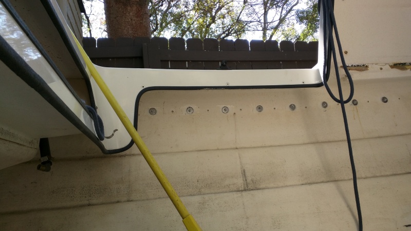 RubRail rivet replaced 1