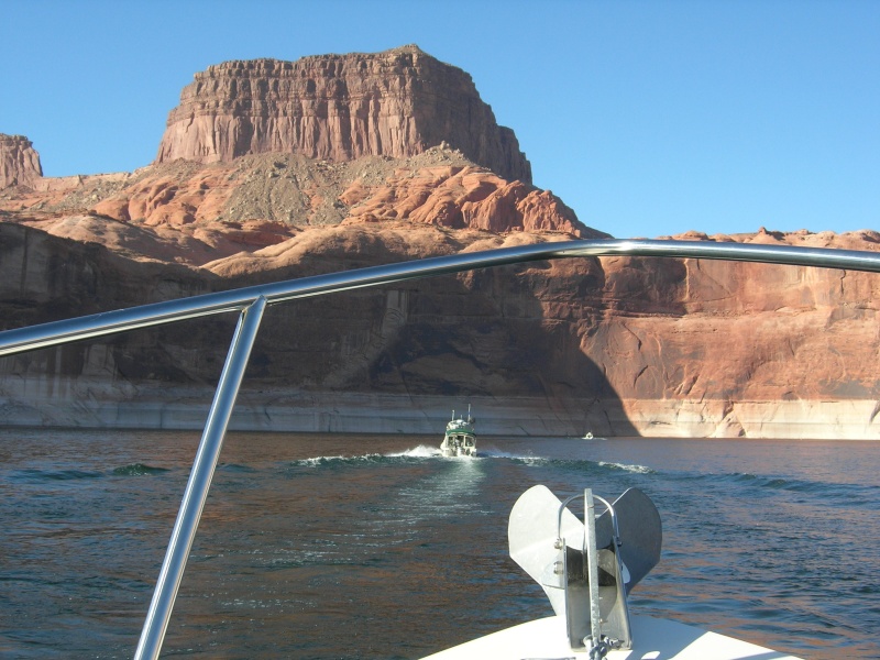 Running upriver toward Oak Canyon