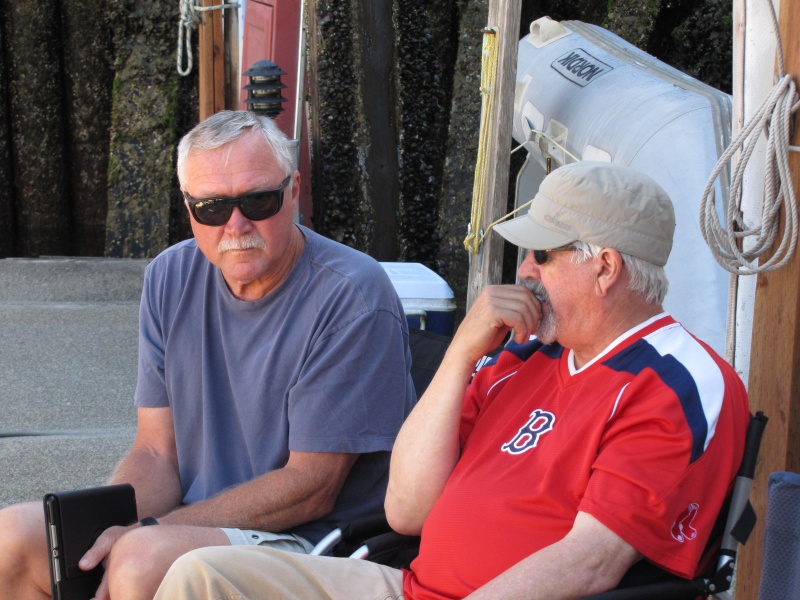 Russ and Fred at Langley 7-11-14