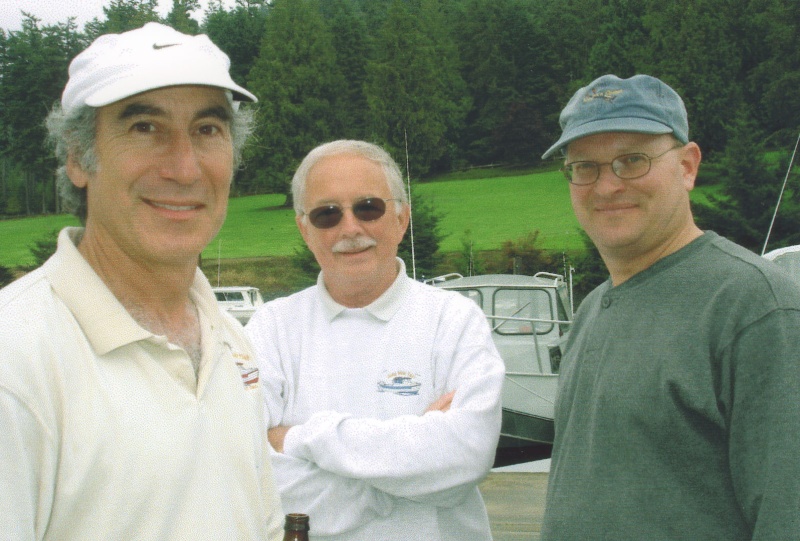 (Ruth/Joe): Captain Mac (Two Lucky Fish), John (Judy Blue eyes) & Scott (C-Puffin).
