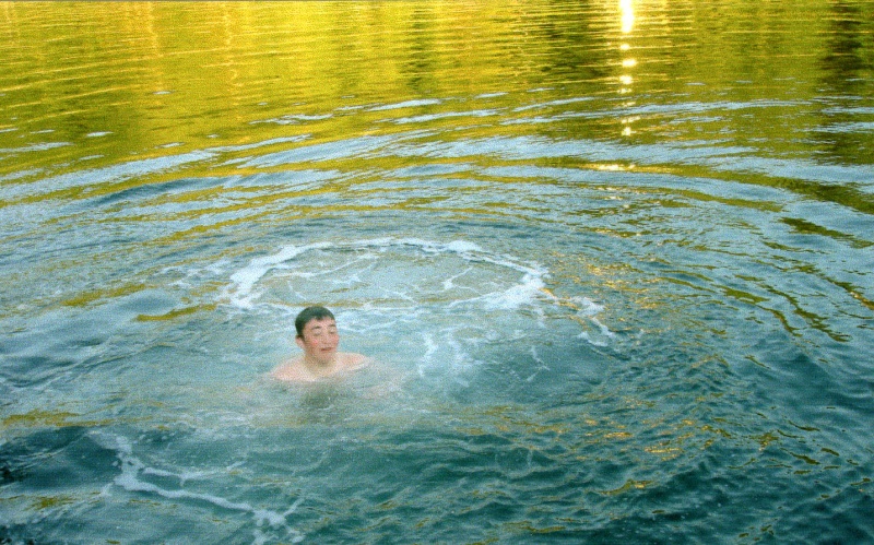 (Ruth/Joe):  In the water at Blakely. Might be Austin (Daydream)?????
