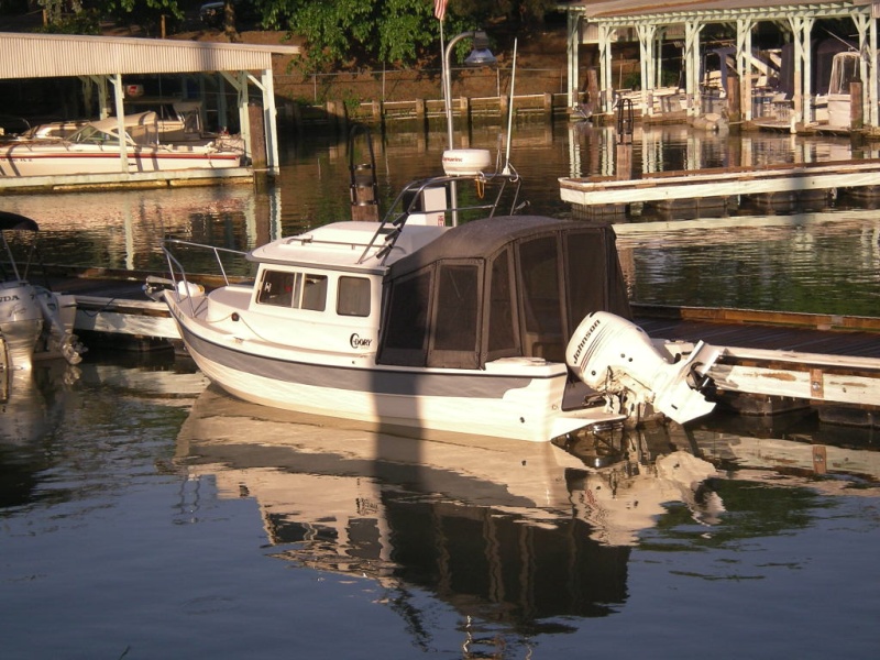 SaeSpray at the Rio Vista dock.