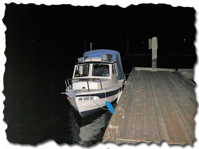 Safe at last - Grade Creek Campground Dock