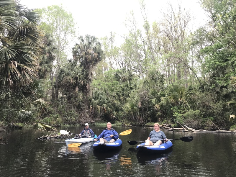 Salt Springs. Mike, Bill, Rosanne