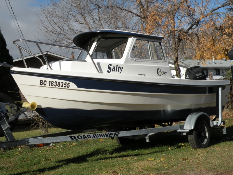 Salty at her new home on the Canadian Prairies