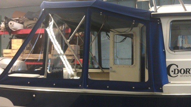 Salty's new camperback.