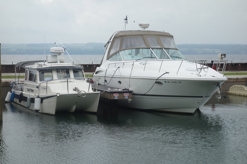 Sampson/Samsen/Seneca Resorts marina 12 miles south of the Seneca canal State Park Marina all new, all good!
